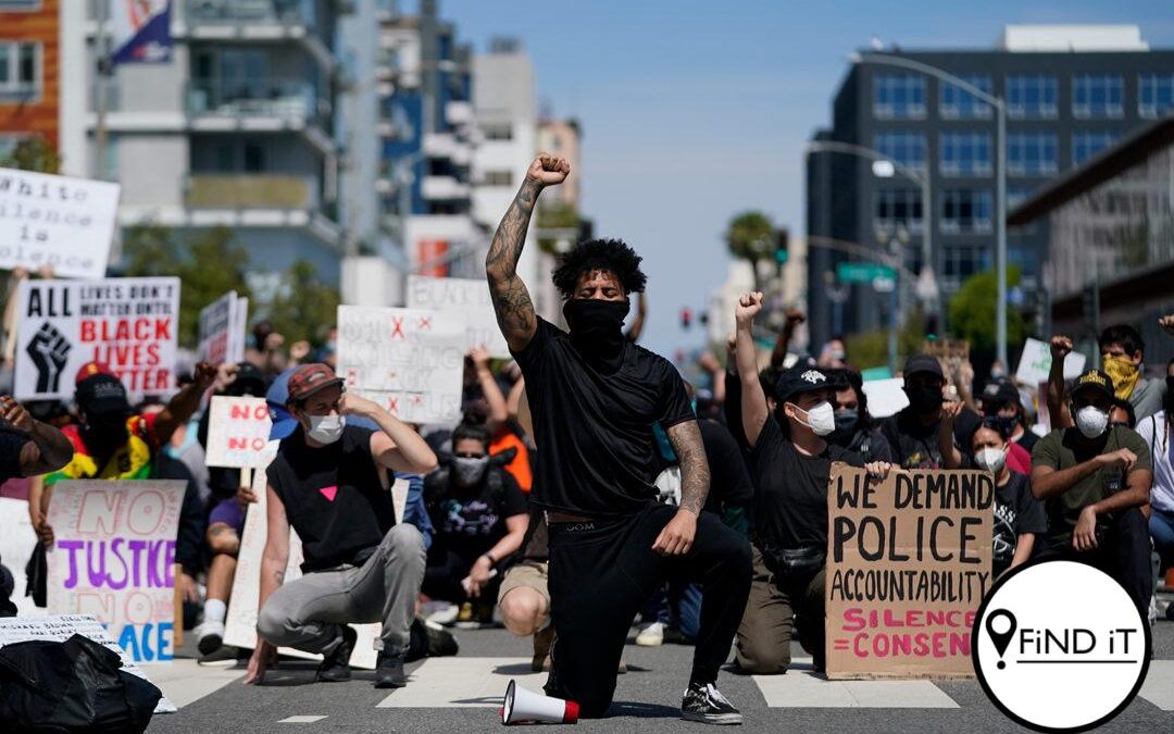 American Protests Long Beach