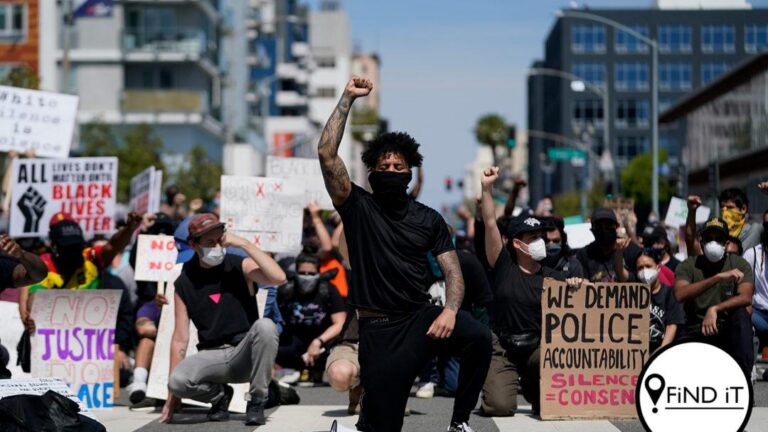 American Protests Long Beach