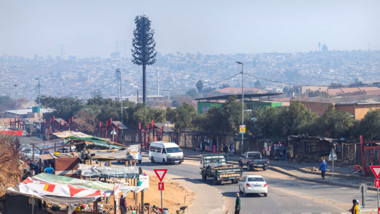 Johannesburg,,South,Africa,,21,July,-,2020:,View,Over,Diepsloot