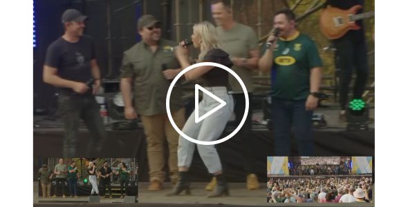 Springbokserenade met kletsrym