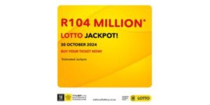 Lotto-boerpot is meer as R103 m.