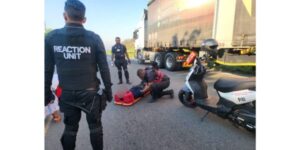 Seun (16) raakgery wat vlug na verdagte hom probeer roof