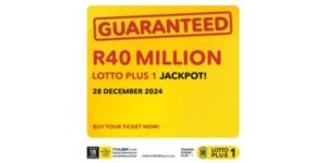 Lotto Plus 1-boerpot staan op R40 miljoen
