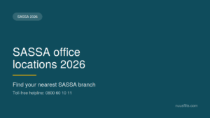SASSA office