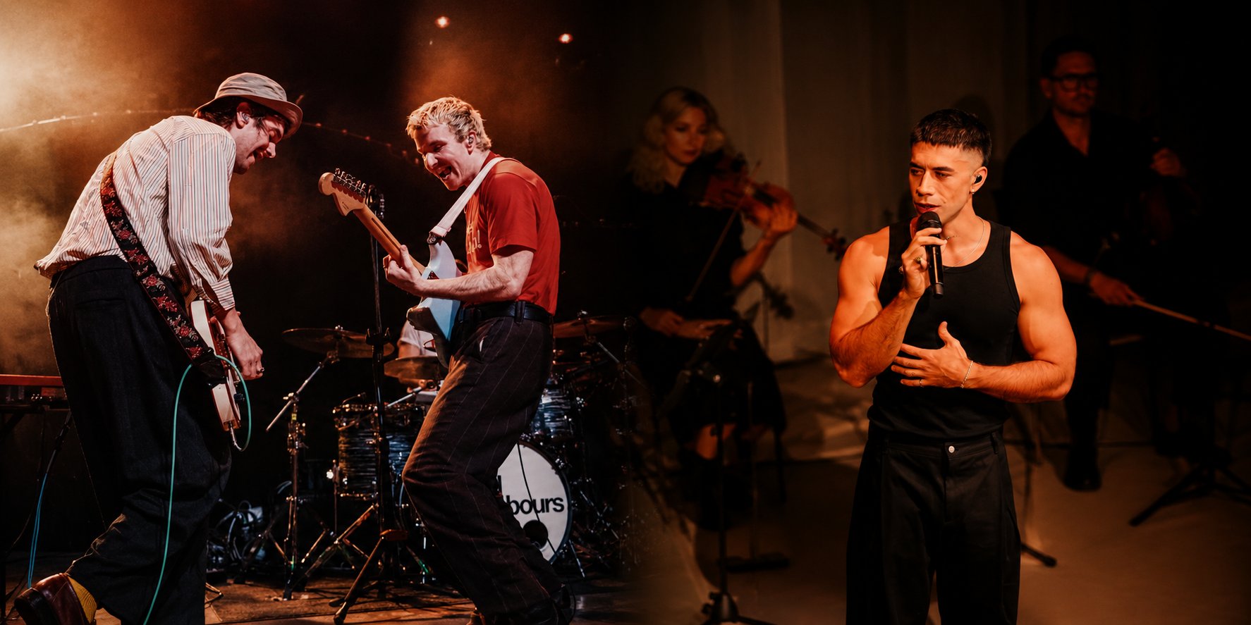 Good Neighbours and TEEKS performing live ahead of their Cape Town show