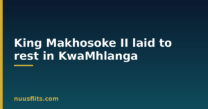 King Makhosoke II funeral in KwaMhlanga