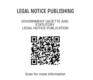 Legal Notice Publishing