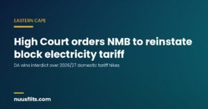 High Court orders Nelson Mandela Bay to reinstate block electricity tariff, Nuusflits news card