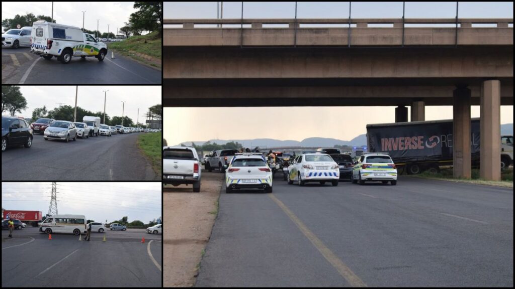 Motorists in heavy traffic after transit robbers shot | Nuusflits