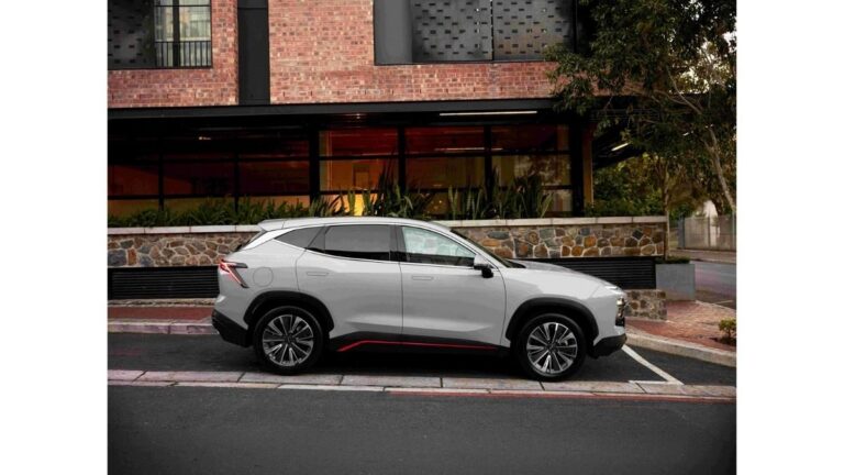 Die nuwe Jetour Dashing, deel van die opgeknapte Jetour Dashing en X70 Plus-reeks in Suid-Afrika