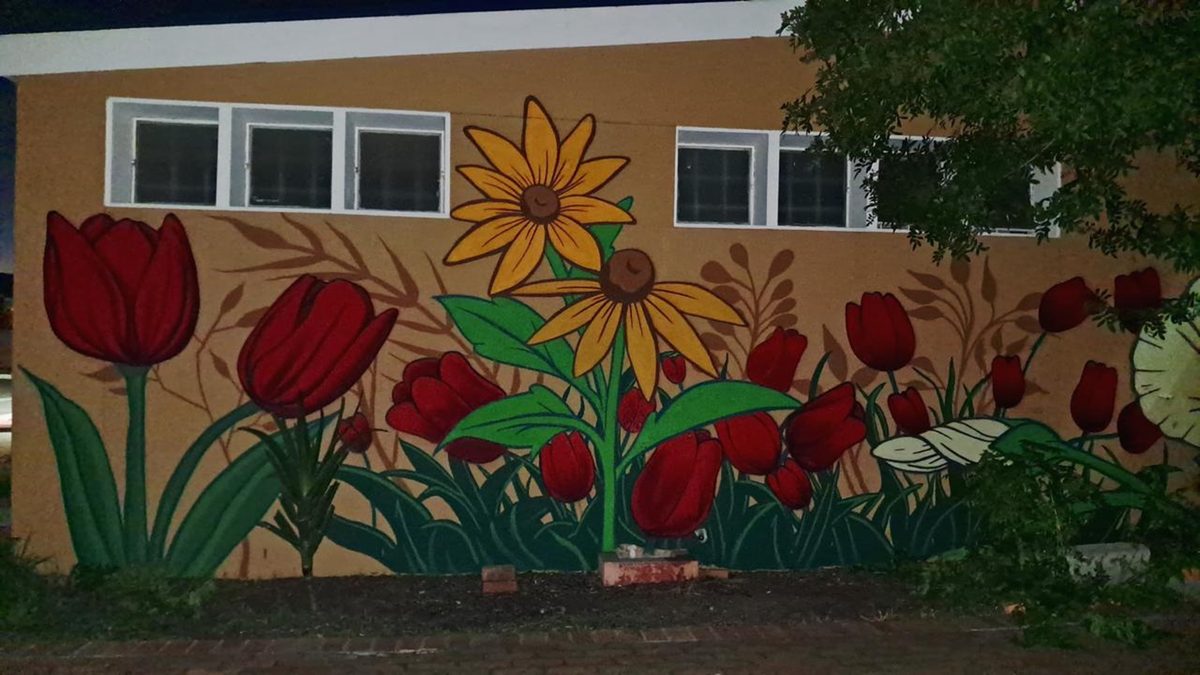 Openbare kunswerk in Kaapstad as deel van die Stad Kaapstad se openbare kunsprogram