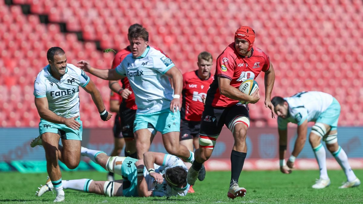 10bet Lions-spelers op die aanval teen die Ospreys op Ellis Park